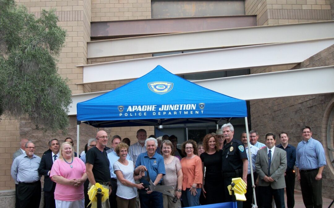 Apache Junction Police Department Renovation Ribbon Cutting