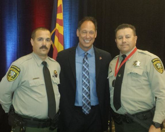 Four members of PCSO recognized for their support of Special Olympics Arizona