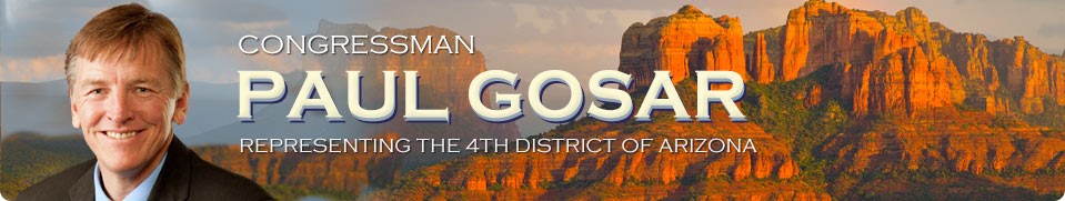 Rep. Gosar introduces bipartisan bill to protect U.S. waters from federal overreach