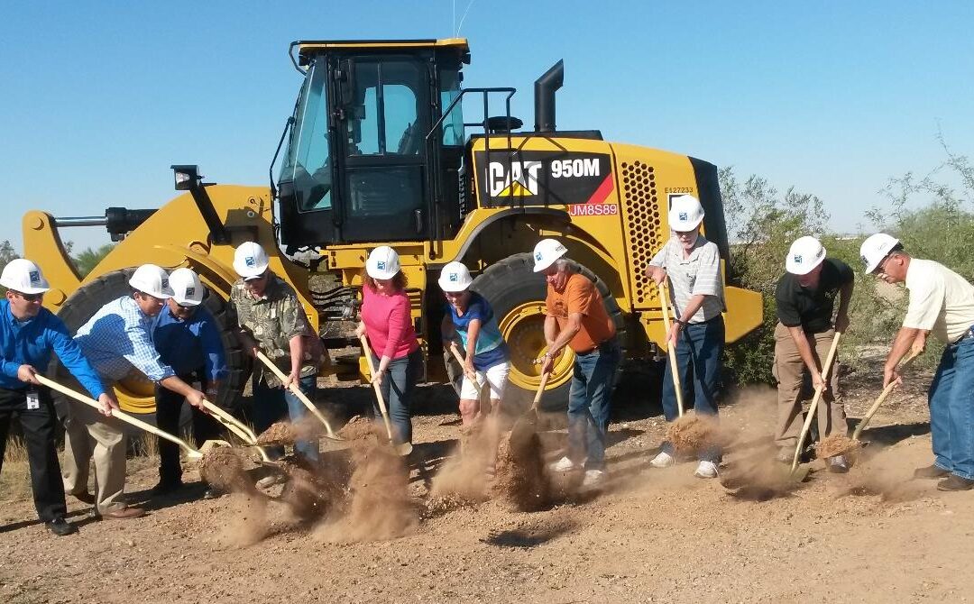Groundbreaking Ceremony held for the Apache Junction Water District CAP Water Treatment Plant