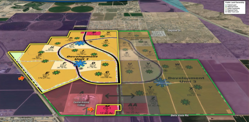 Big land sales back: 1,100 acres in Pinal sell for $38M