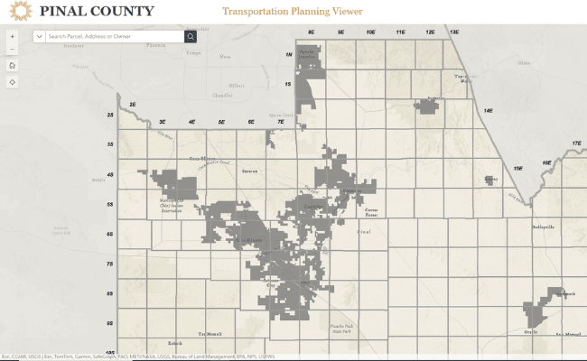 transportation planning viewer