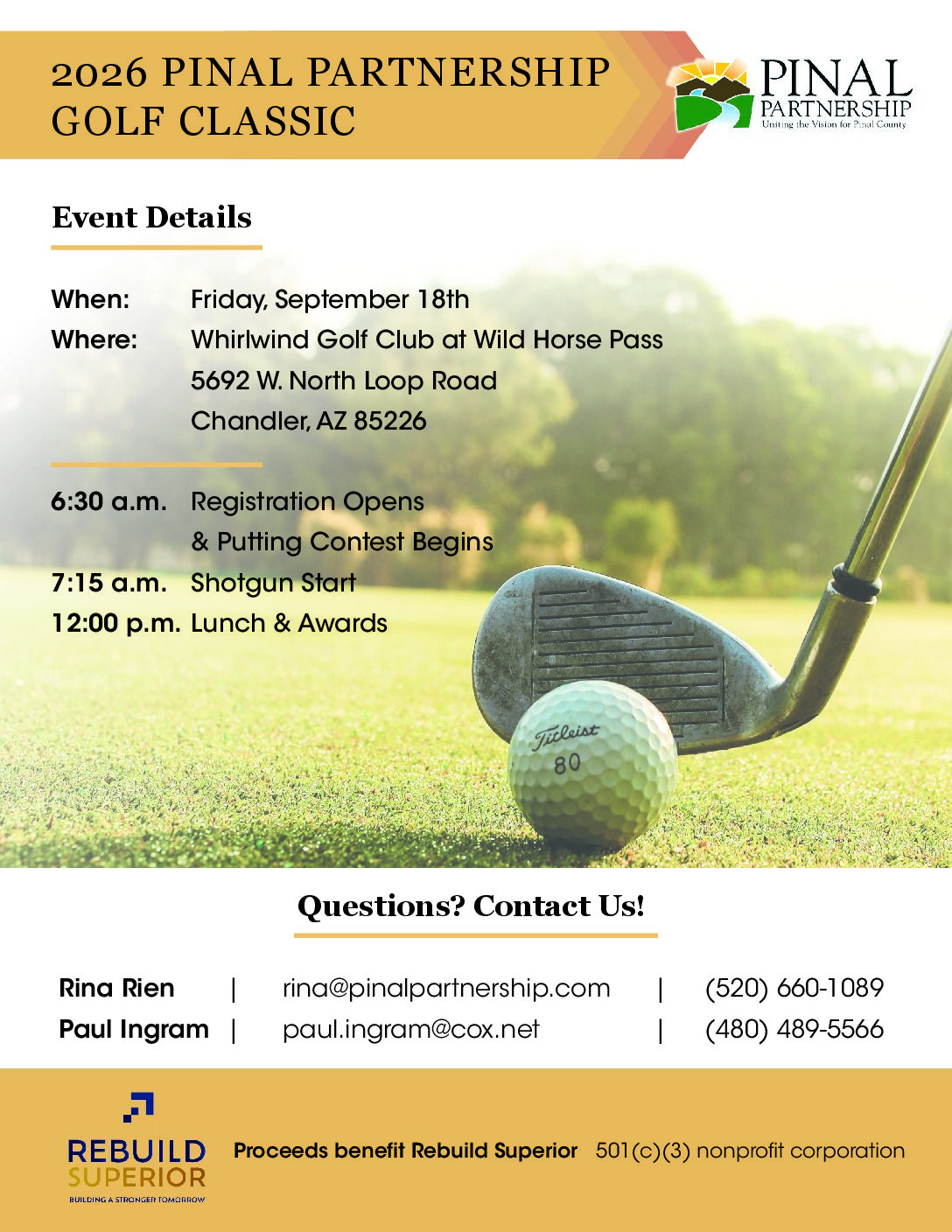 Pinal Partnership breakfast image